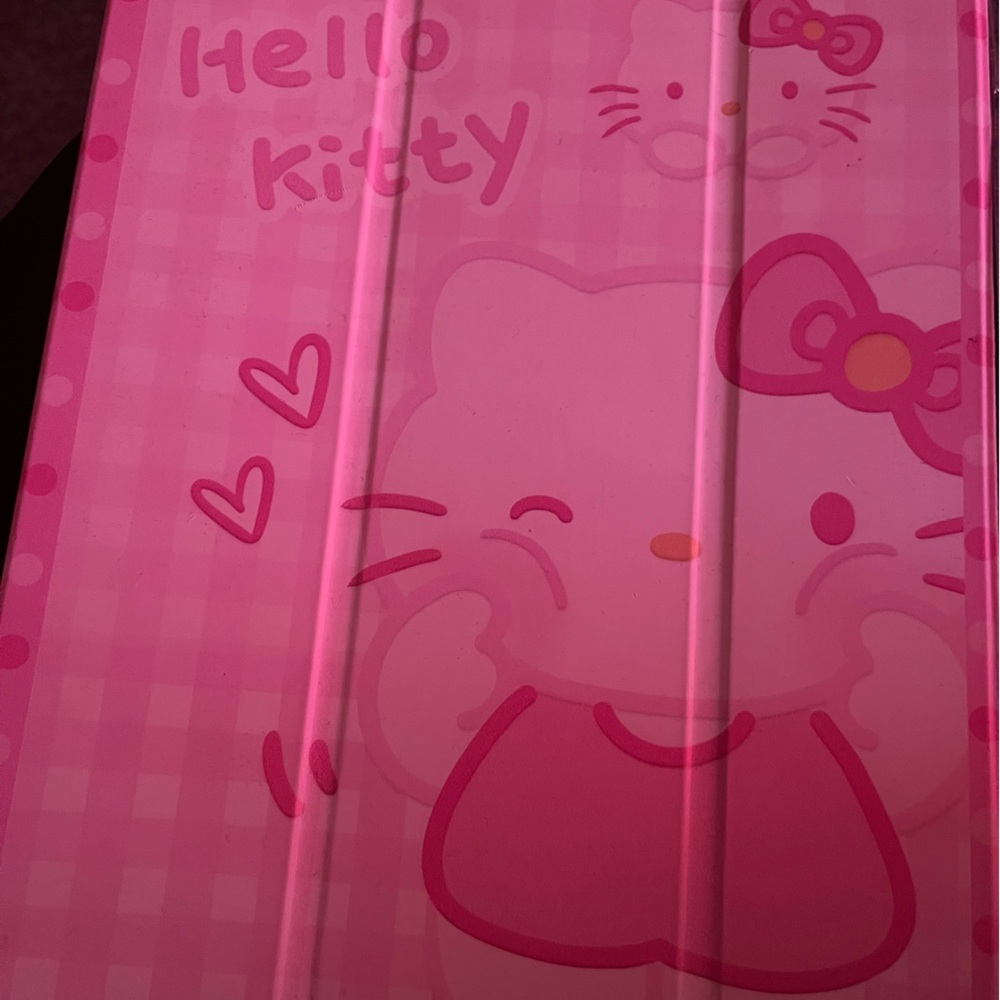 Hello Kitty iPad case with Apple Pencil holder #Pink #HelloKittyGEN10IBelieve